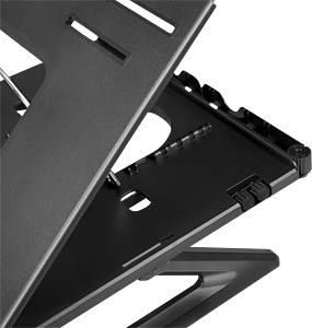 Носач за лаптоп LogiLink AA0133, 9 позиции на прилагодување, 10-15.6", сива