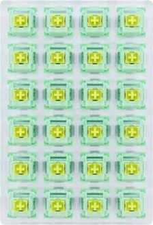 Switche mekanike Redragon A113 QT Bullet, 3 pin, set 24 copë, transparente