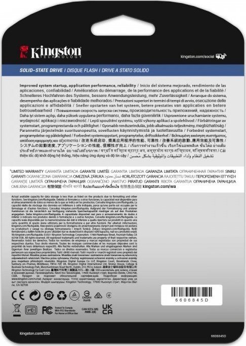 Disk SSD Kingston DC600M 3.84TB, 2.5" SATA III