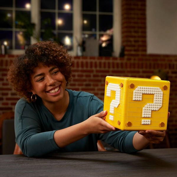 Set LEGO Super Mario™ 71395 Super Mario 64 ™: action cube with a question mark