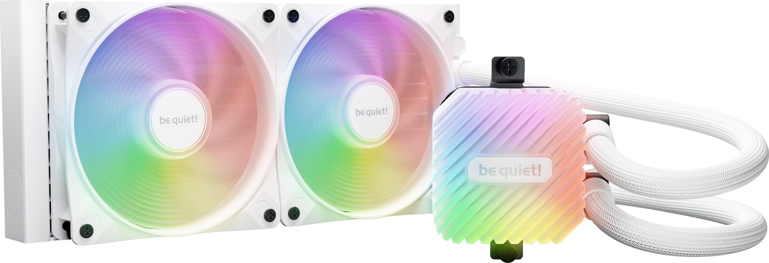 Ладилник за вода Be Quiet! Light Loop 240mm, All in One, ARGB, бел