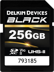 Kartë memorie Delkin Black Rugged SDXC, 256GB, UHS-II V90 Class 10