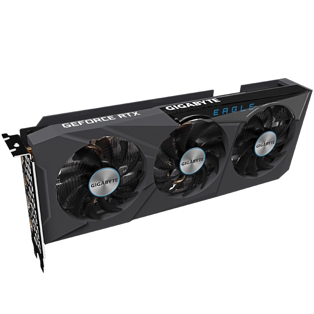 Kartelë Grafike GIGABYTE GeForce RTX 3060 Ti EAGLE OC D6X, 8GB, e zezë