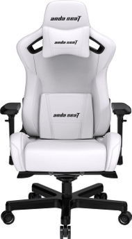 Karrige lojërash Anda Seat Kaiser Series 2 XL, deri 200kg, mekanizëm lëkundës, e bardhë