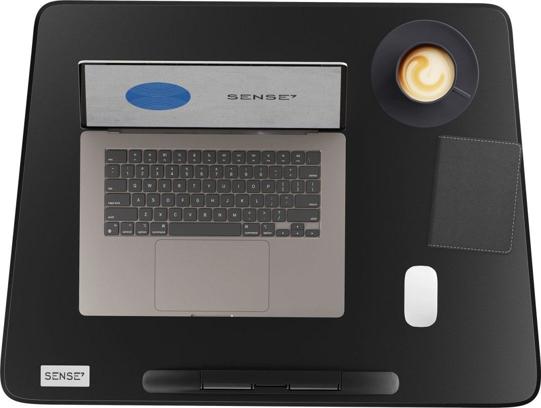 Tavolinë SENSE7 Mobile, e zezë