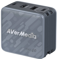 Karikues hub AVerMedia CORE GO GC313, 100W GaN, 3 porta, i bardhë