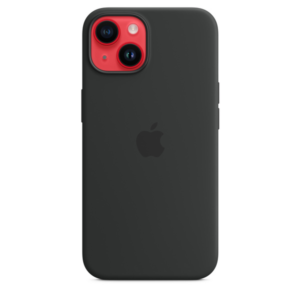Apple iPhone 14 Silicone Case me MagSafe, Midnight