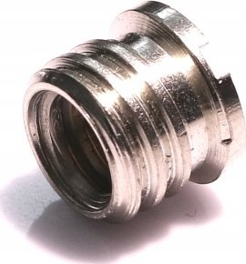 Adapter fotografie GlareOne, femër 1/4" në mashkull 3/8", metalik