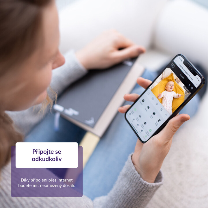 [OUTLET] Kamerë për bebe TrueLife NannyCam R3 Smart, e bardhë