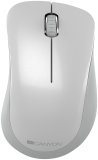 Mouse wireless Canyon CNE-CMSW11PW, optik, 1200 DPI, i bardhë