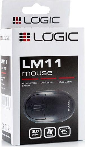 Maus Logic Concept, me kabllo, USB, i zi