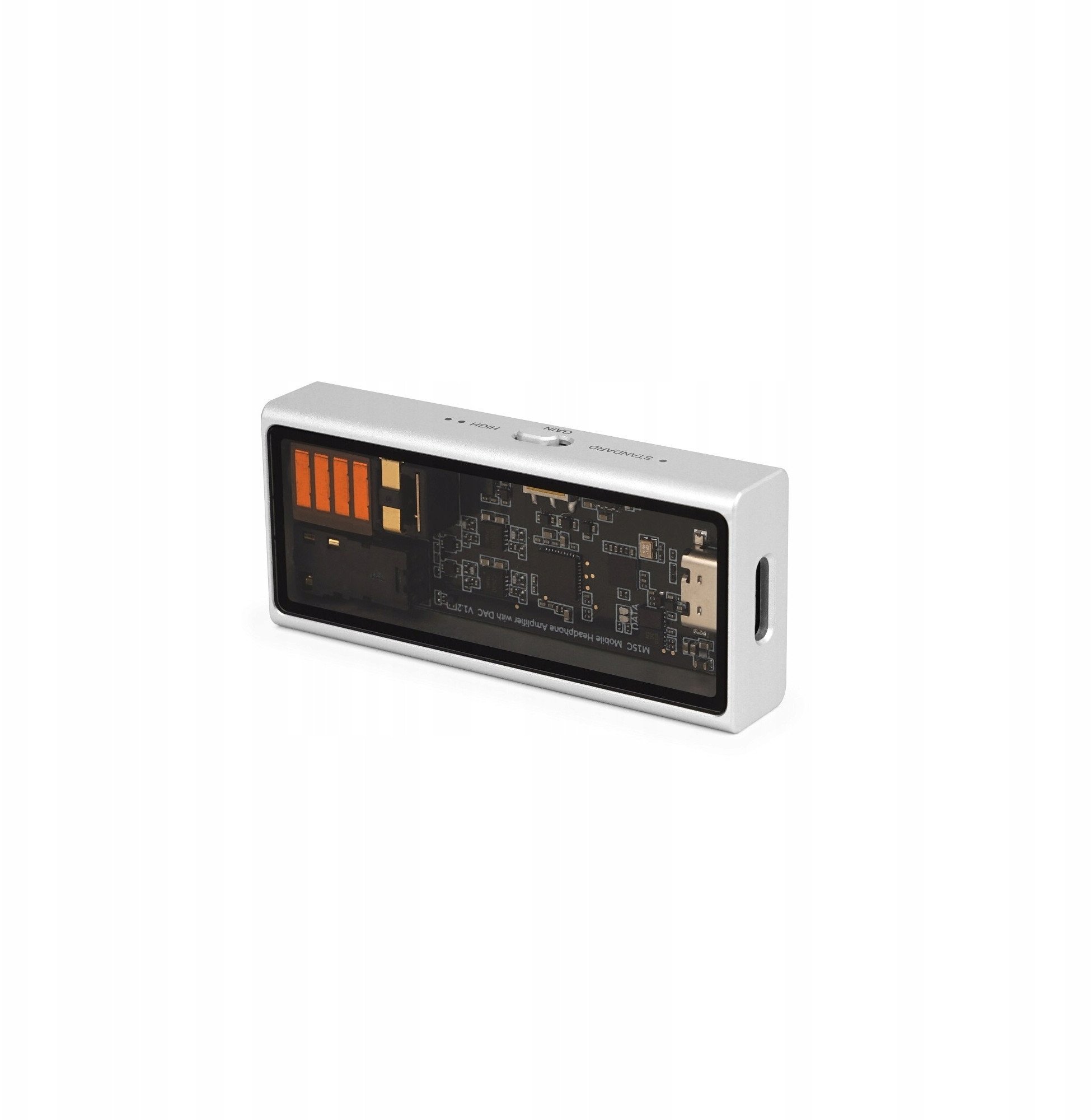 Amplifikator portativ audio Questyle M15C, dalje 3.5mm dhe 4.4mm, i zi