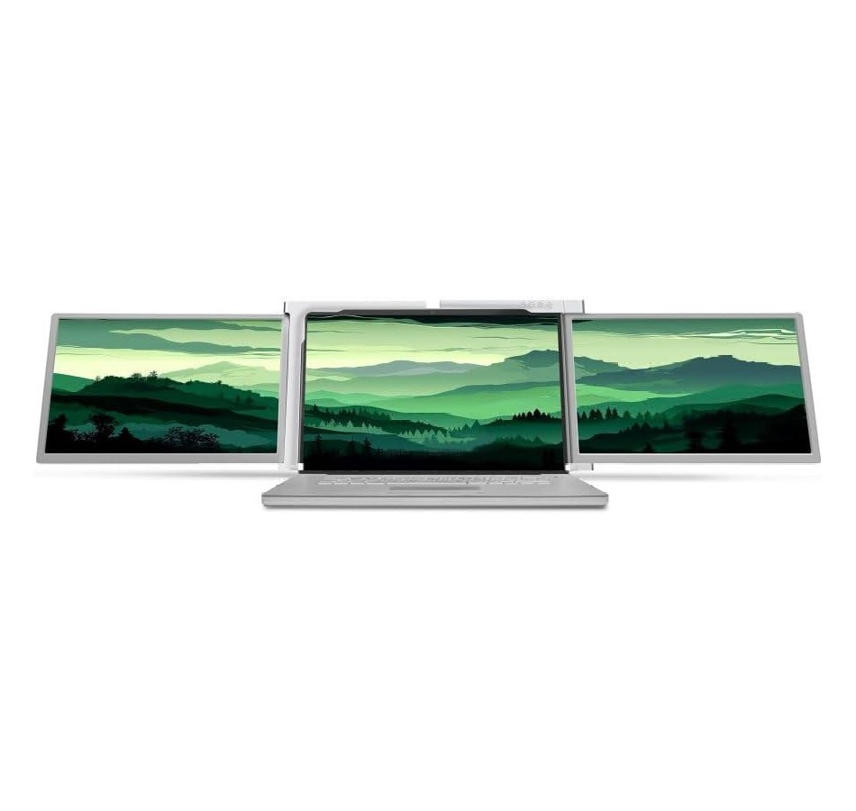 Монитор Misura 3M1400S1 Dual пренослив, 14", 1920 x 1080, i argjendtë