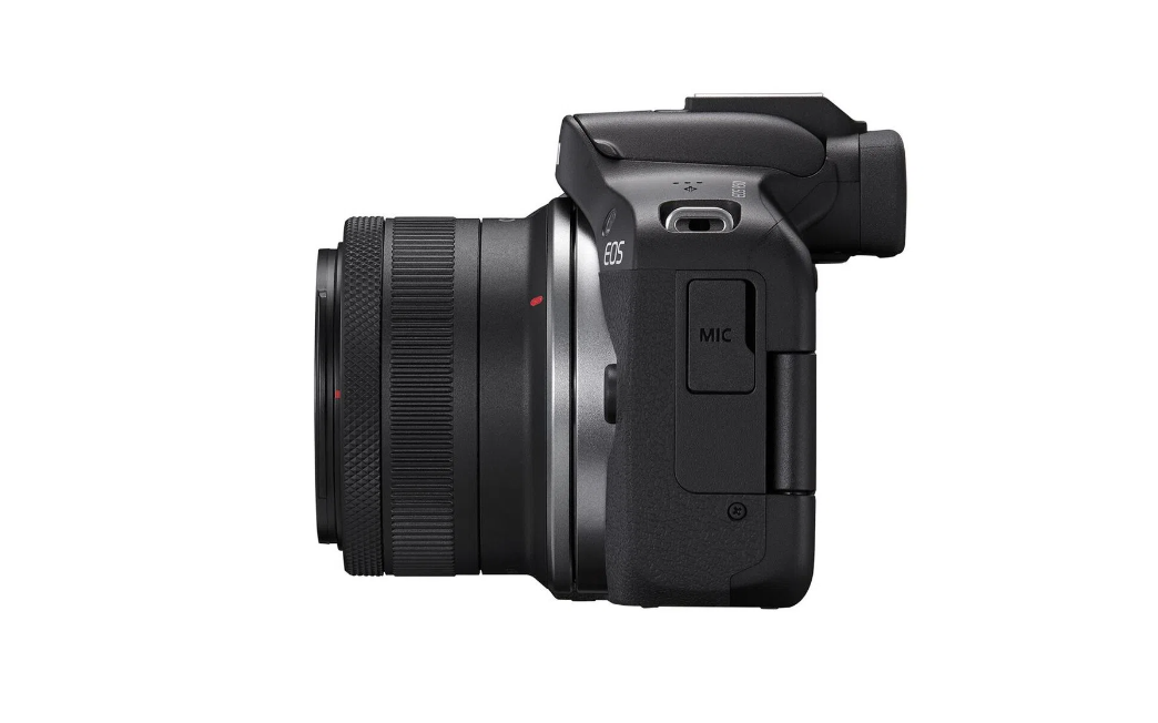 Kamerë mirrorless Canon EOS R50, 24.2MP, 4K, me lente RF-S 18-45mm, e zezë
