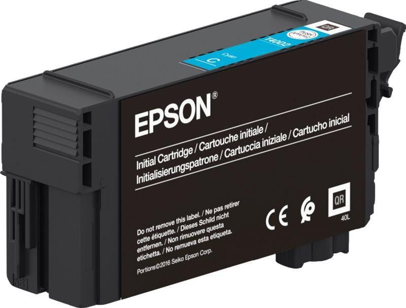 Боја за принтер Epson T40D240, 50ml, цијан