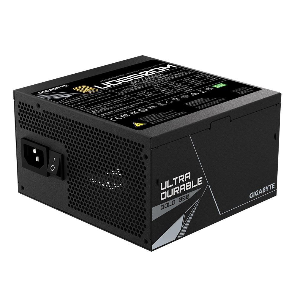 Burim energjie Gigabyte UD850GM, 20+4 pin ATX, 850 W