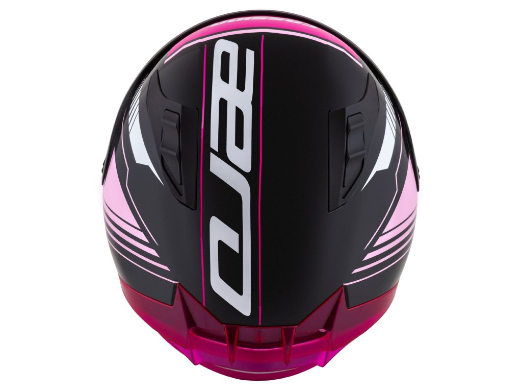 Helmetë moto Cassida Aero Drome 1870, full face, polikarbonat, e zezë