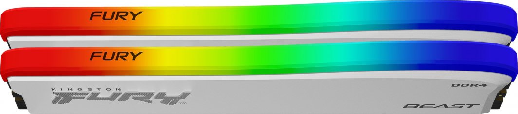 Memorie Kingston Fury Beast RGB Special Edition, DDR4, 16 GB, 3200 MHz, CL16, KF432C16BWAK2/16