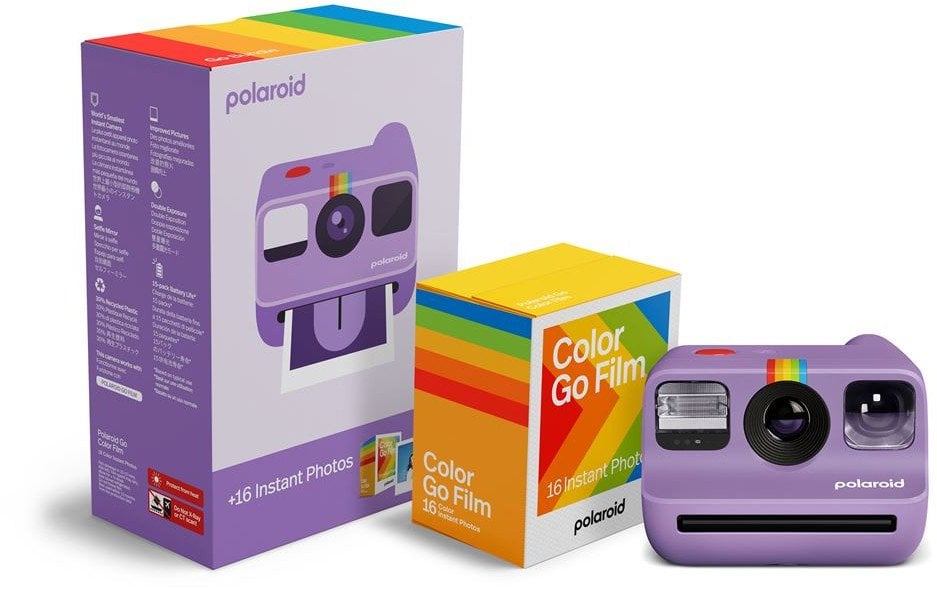 Aparat fotografik instant Polaroid Go Gen 2, set, vjollcë