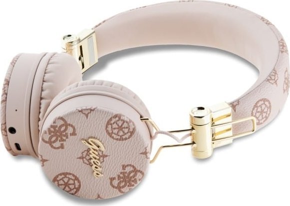 Kufje Bluetooth Guess GUBH70EPOSMW, on ear, ENC, kafe