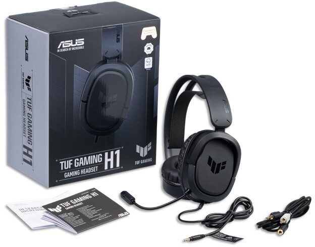 Kufje ASUS TUF Gaming H1, të zeza