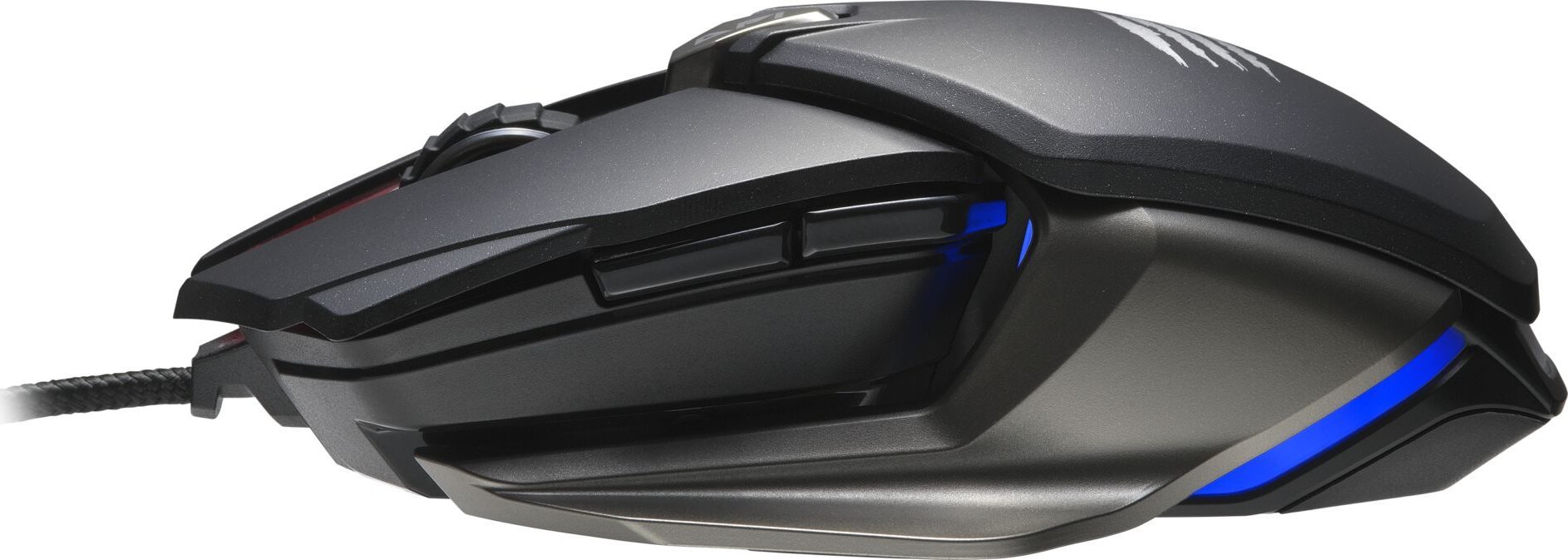 Maus gaming Mad Catz B.a.T. 6+, me kabllo, 16000 DPI, i zi