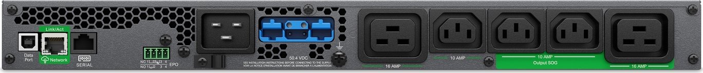 UPS APC Smart-UPS Ultra SRTL3KRM1UIC, 3000VA 3000W, Li-Ion, gri