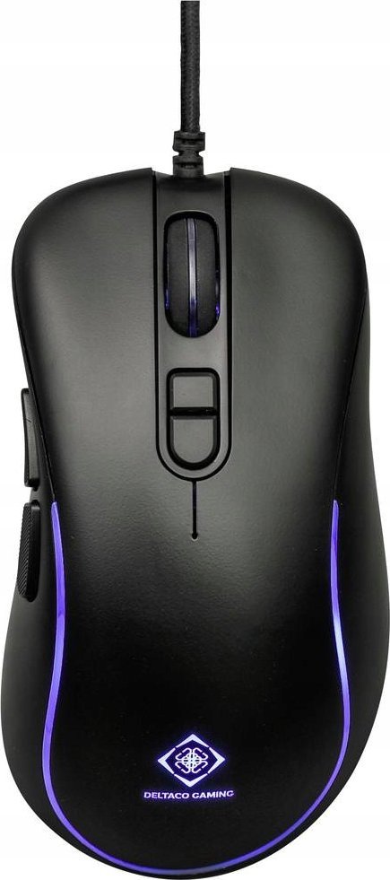 Maus gaming Deltaco GAMING DM120, me kabllo, 3200 dpi, 7 butona, i zi