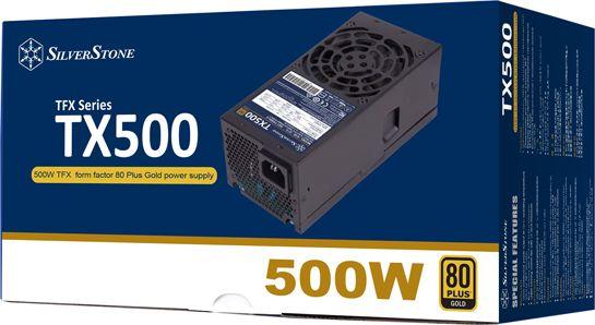 Burim energjie SilverStone TX500 Gold SST-TX500-G TFX, 500W
