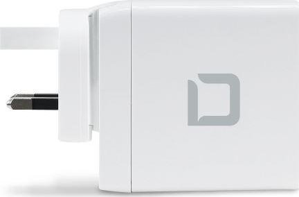 Karikues GaN DICOTA D31983, 2x USB C PD, USB A Quick Charge, i bardhë