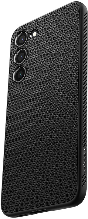 Mbrojtëse Spigen Liquid Air për Samsung Galaxy S23, e zezë