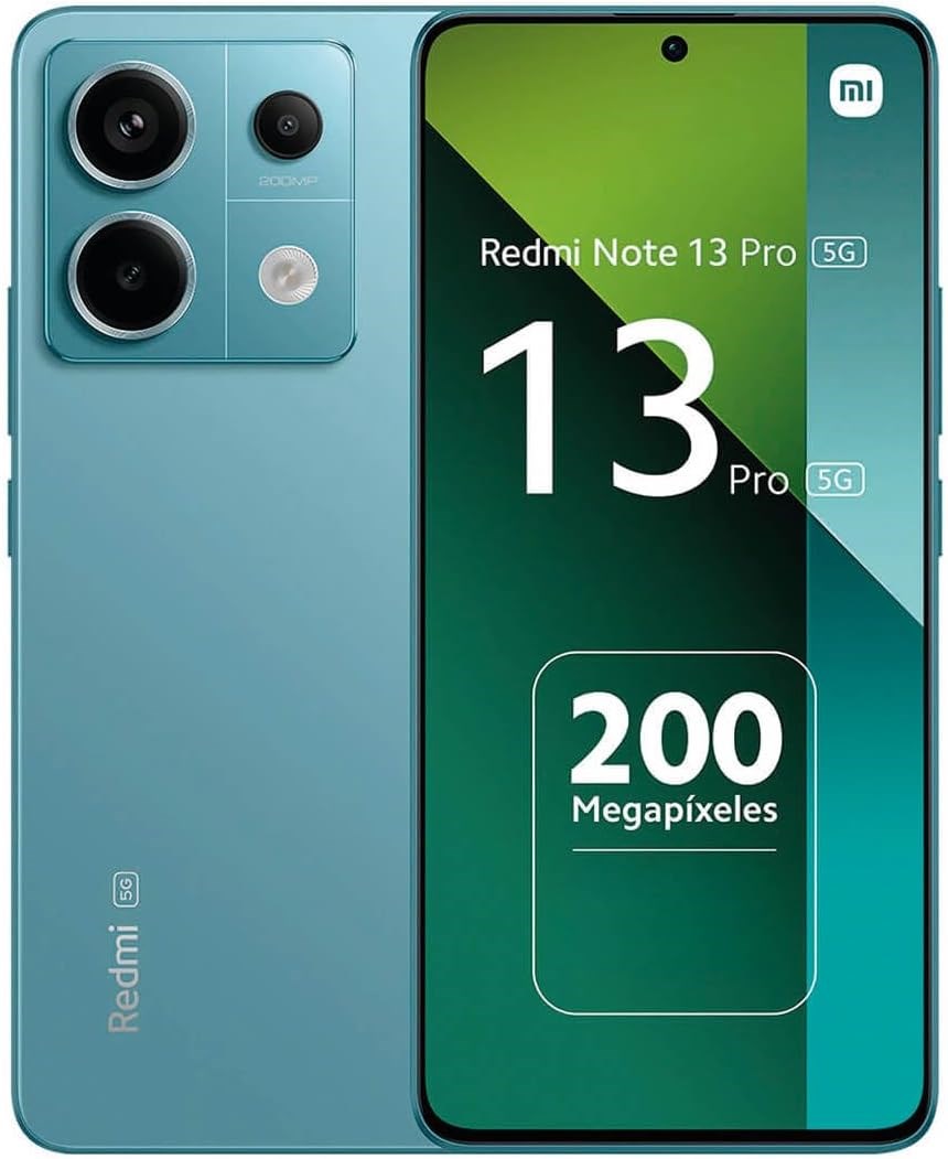 Celular Xiaomi Redmi Note 13 Pro 5G, 6.67", 12GB/512GB, i kaltër