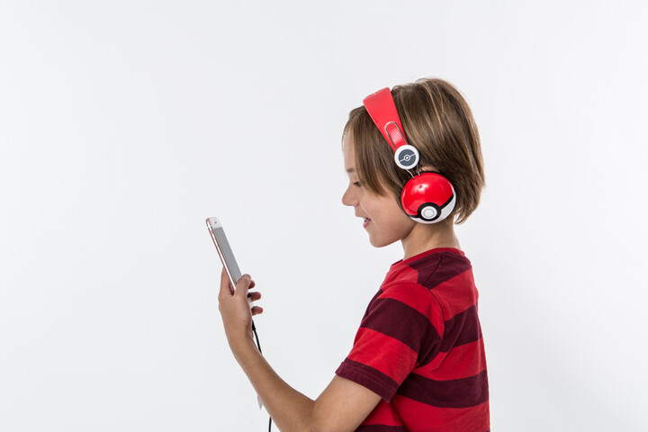 Kufje OTL Technologies Pokemon Pokeball Tween Dome, të kuqe