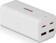 Karikues USB Lindy 100W, 4 porta USB A dhe C, GaN