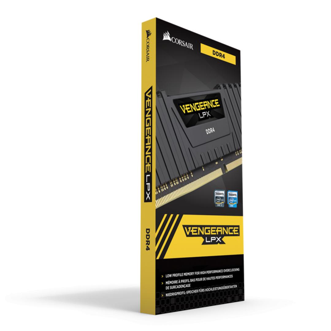 Memorie RAM Corsair Vengeance LPX, 8GB, DDR4 2666MHz, e zezë