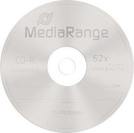 Disqe CD-R MediaRange 700MB, 52x, 10 copë