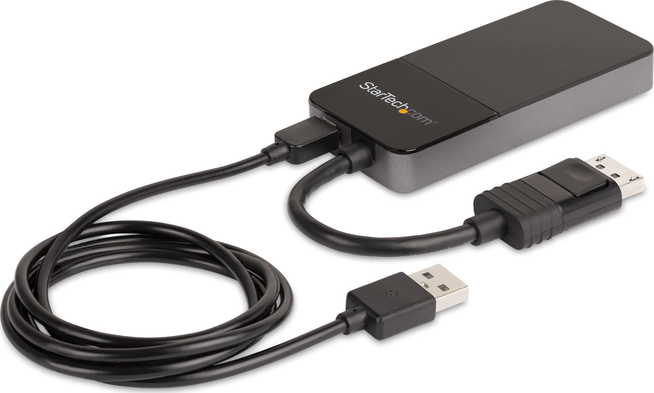 Adapter multi monitorësh StarTech.com MST, DisplayPort 1.4 në 3x DisplayPort, deri 3x 4K, i zi