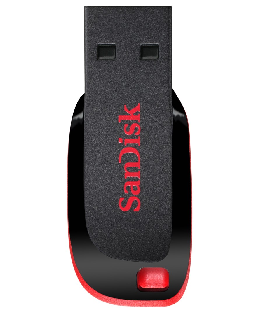 USB SanDisk Cruzer Blade, 128 GB, USB Type-A