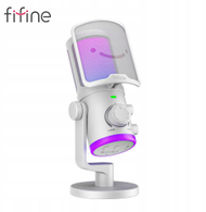 Mikrofon studio Fifine AmpliGame AM6, USB, RGB, reduktim zhurme