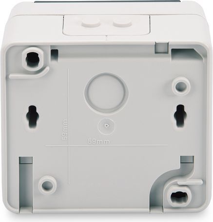 Prizë për 2 module Keystone(LAN) Digitus (DN-93844-OD), hiri