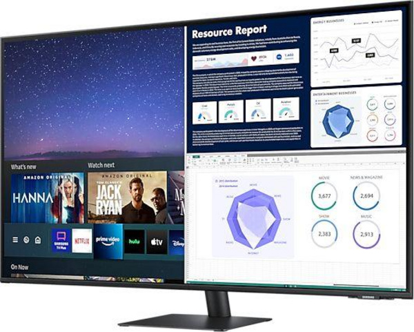 Monitor Smart Samsung M7 (LS43AM700UUXEN), 43", i zi