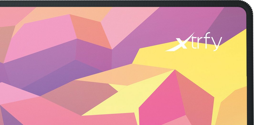 Mauspad Xtrfy, XL, rozë