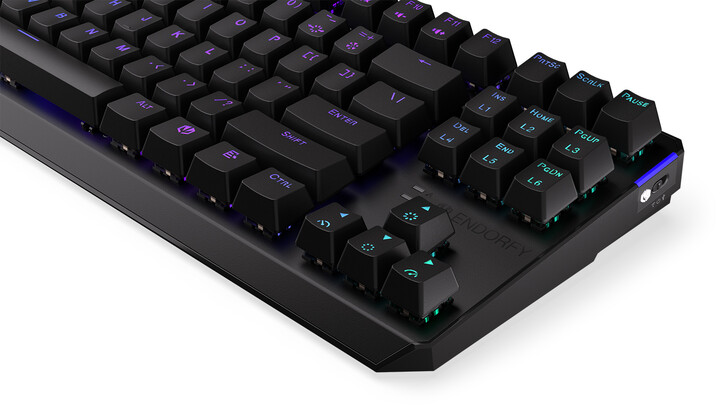 Tastierë Endorfy Thock TKL Wireless, Kailh Box Black, US