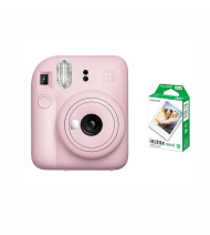 Set Fujifilm, fotoaparat Instax Mini 12 + 10 copë filma fotografik, rozë