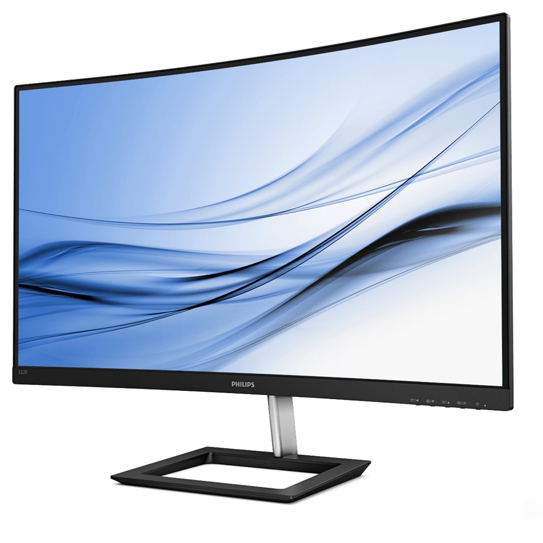 Monitor Philips E Line, 31.5", 1920 x 1080, Full HD, 75 Hz, i zi