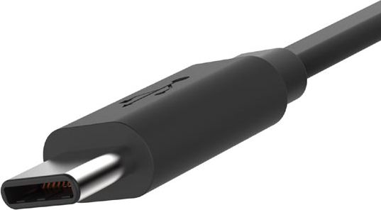 Kabllo USB Logo USB A në USB C, 1m, e zezë