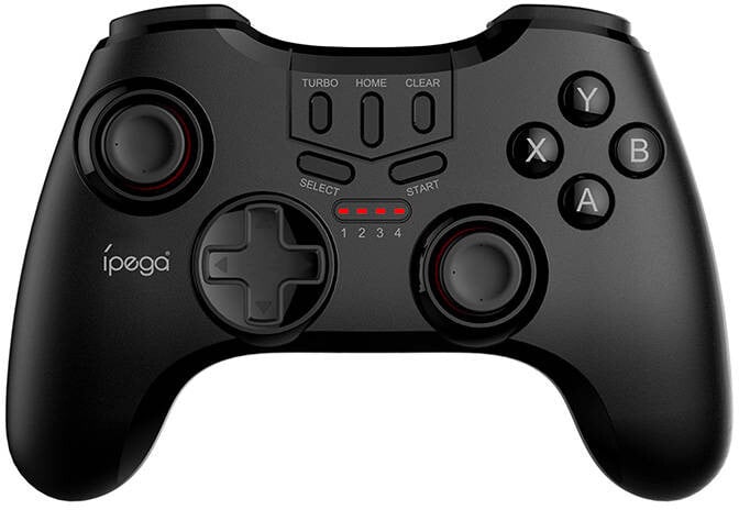 Kontroller iPega për PS 3/PS 4/Nintendo Switch/Android/iOS/Windows PG - 9216, i zi