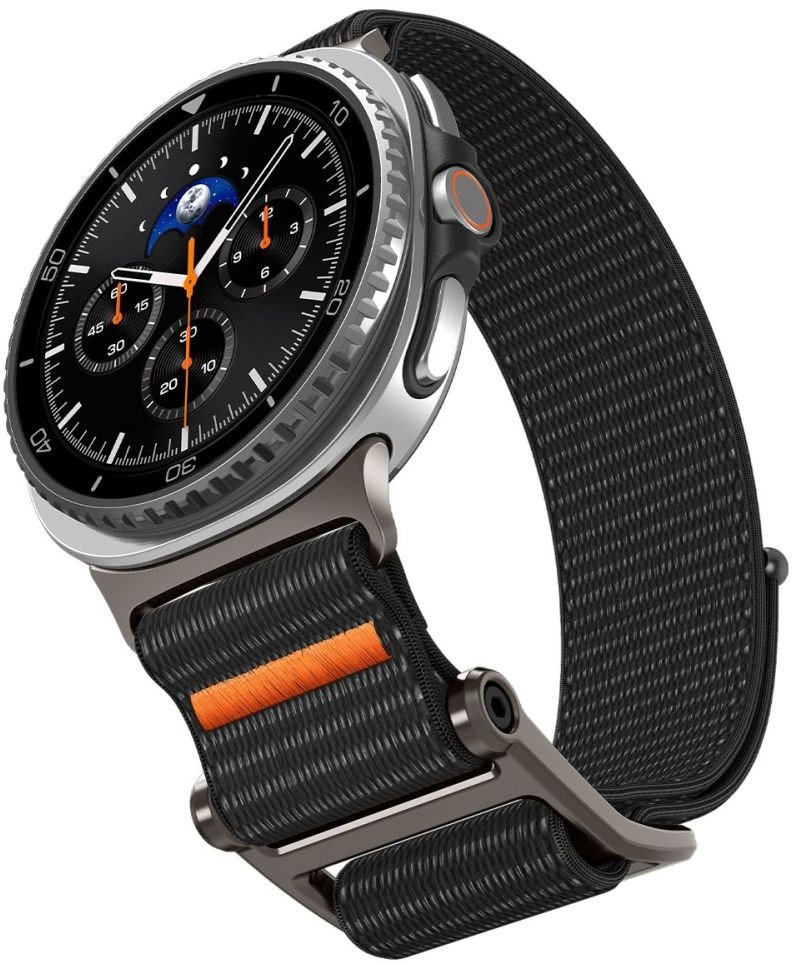 Rrip ore inteligjente Spigen DuraPro Flex, për Samsung Galaxy Watch8 40mm 44mm dhe Watch8 Classic, i zi