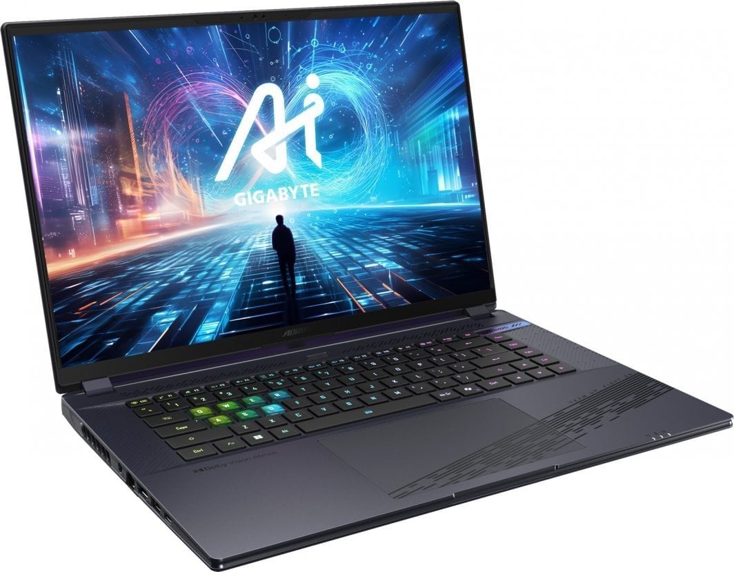 Laptop GIGABYTE Aorus 16X, 16", Intel Core i7 13650HX, 32 GB RAM, 1 TB SSD, NVIDIA GeForce RTX 4060, i hirtë