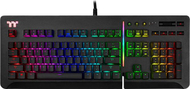 Tastierë Thermaltake Level 20 RGB Black Cherry MX Blue (KB-LVT-BLBRUS-01), US, e zezë